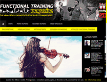 Tablet Screenshot of functionaltrainingmagazine.com